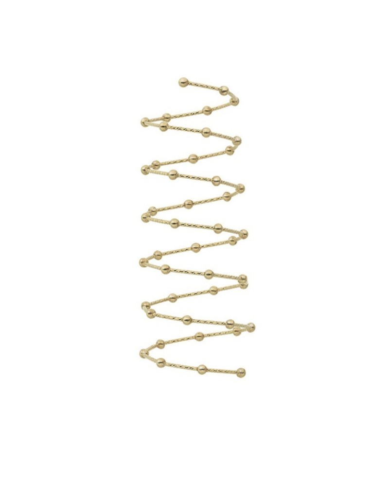 Anello a Spirale MagicWire Pianeti in Oro Giallo