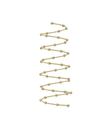 MagicWire Planets Spiral Ring in Yellow Gold