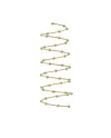 MagicWire Planets Spiral Ring in Yellow Gold