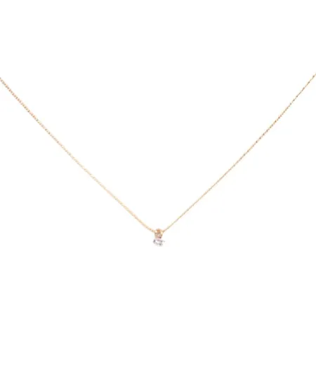 Collier MagicWire Venus en Or Jaune avec Point Lumineux