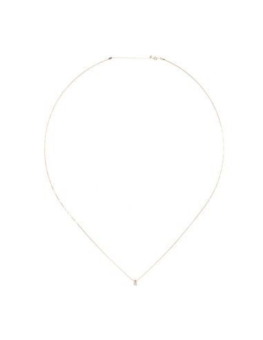 MagicWire Venus Necklace in Yellow Gold with Light Point