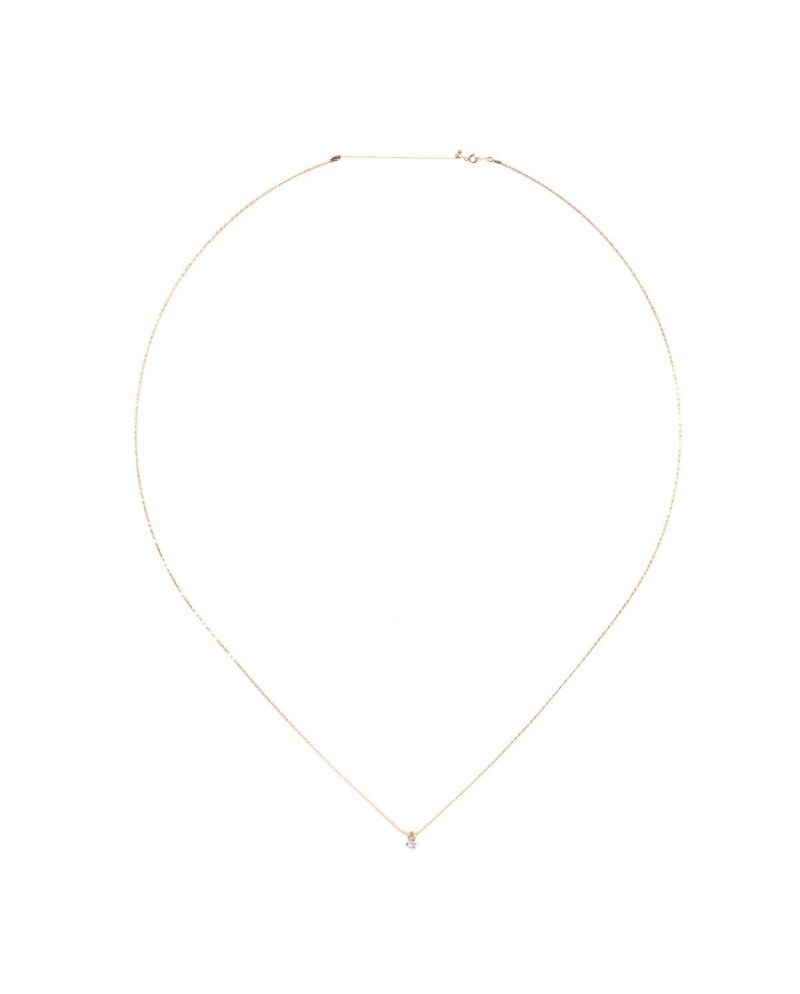 MagicWire Venus Necklace in Yellow Gold with Light Point