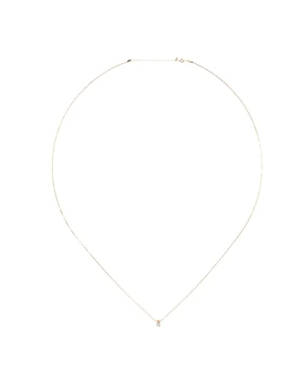 MagicWire Venus Necklace in Yellow Gold with Light Point