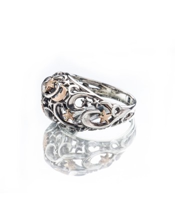 Bague du Noble Dôme Stardust en Argent