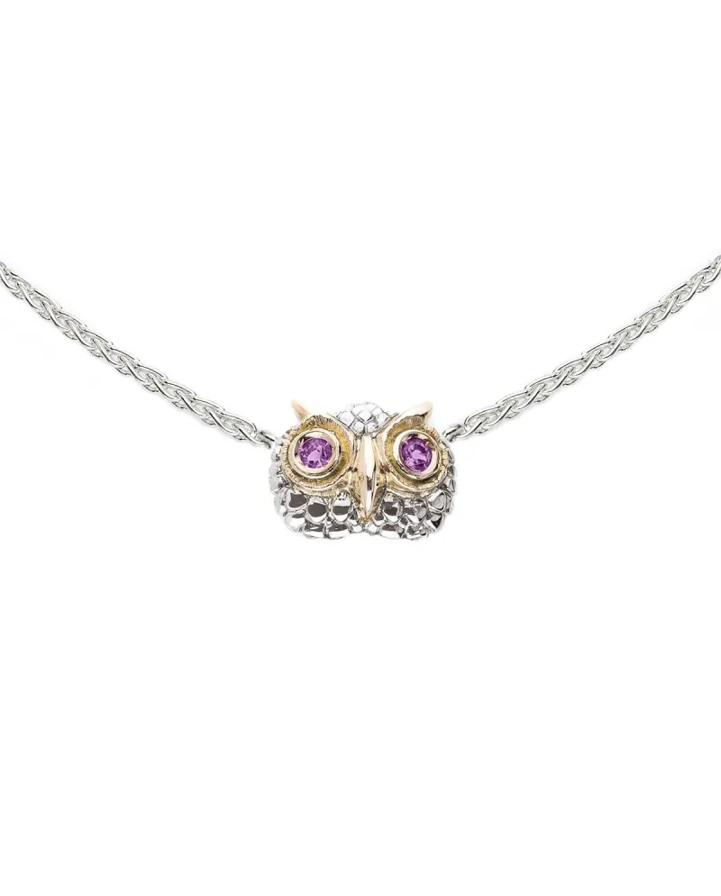 Bracciale de'Nobili Civette New Viola in Argento