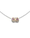 De'Nobili Civette New Viola Bracelet in Silver