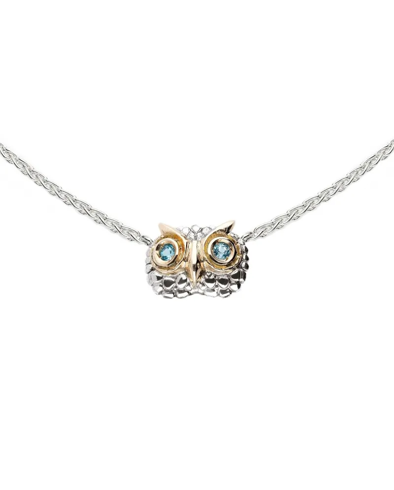 Collana de'Nobili Civette New Azzurra in Argento