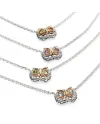Collana de'Nobili Civette New Gialla in Argento