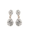 Boucles d'oreilles petites gouttes De'Nobili Stardust en argent