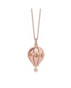 Le Bebé Suonamore "Le Mongolfiere" Pendant in Rose Gold Plated Silver