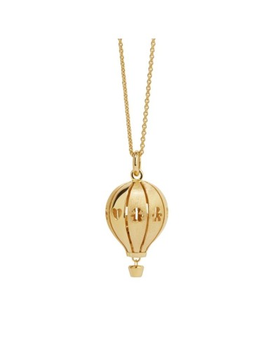Le Bebé Suonamore "Le Mongolfiere" Pendant in Yellow Gold Plated Silver