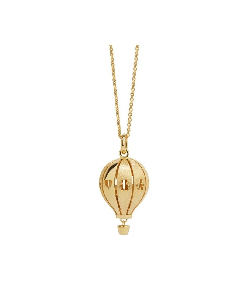 Le Bebé Suonamore "Le Mongolfiere" Pendant in Yellow Gold Plated Silver
