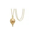 Pendentif Le Bebé Suonamore "Le Mongolfière" en Argent Plaqué Or Jaune