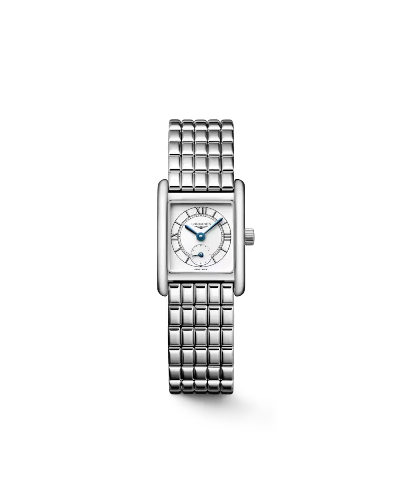 Orologio Longines Mini DolceVita con Quadrante Argento e Cinturino in Acciaio