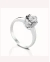 Le Bebé jewels Solitaire ring for boy and girl in basket