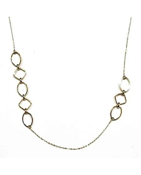 Casella Gioielli Long Necklace in Yellow Gold