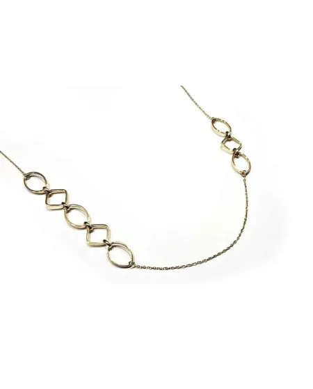 Casella Gioielli Long Necklace in Yellow Gold