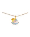 Le Bebè Primegioie Protect me Necklace in Yellow Gold with Little Angel