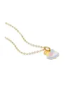 Le Bebè Primegioie Protect me Necklace in Yellow Gold with Little Angel