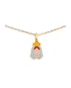 Collana Le Bebè Primegioie Proteggimi in Oro Giallo con Madonnina