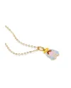 Le Bebè Primegioie Protect Me Necklace in Yellow Gold with Madonnina