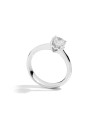 Recarlo Anniversary Solitaire Ring in White Gold with 0.32 Diamond