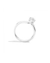 Anello Solitario Valentin Recarlo Anniversary in Oro Bianco con Diamante 0,51 ct