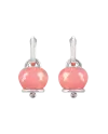 Chantecler Et Voilà Campanelle Medium Earrings in Silver with Diamonds