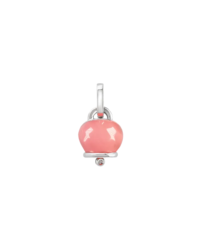 Pendentif Chantecler Et Voilà Campanelle moyen en argent avec diamant