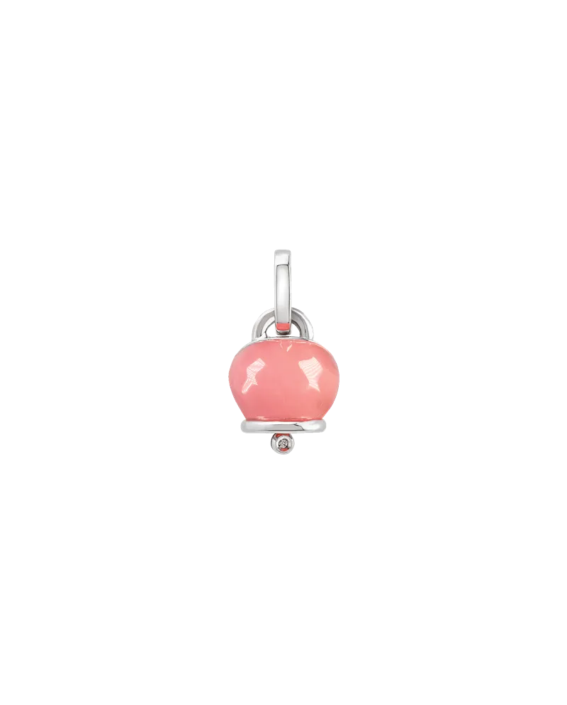 Pendentif Chantecler Et Voilà Campanelle moyen en argent avec diamant