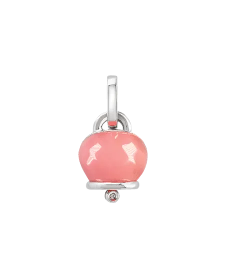 Pendentif Chantecler Et Voilà Campanelle moyen en argent avec diamant