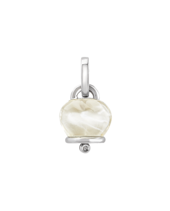 Pendentif Chantecler Et Voilà Campanelle moyen en argent avec diamant