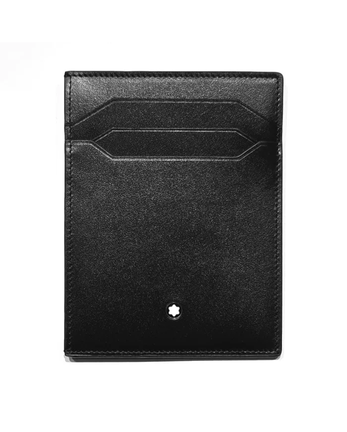 Montblanc Meisterstück Case with 4 Compartments in Black Leather with Document Holder
