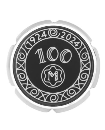 Gemelli Montblanc Meisterstuck in Acciaio Nib Décor 100 Years Neri