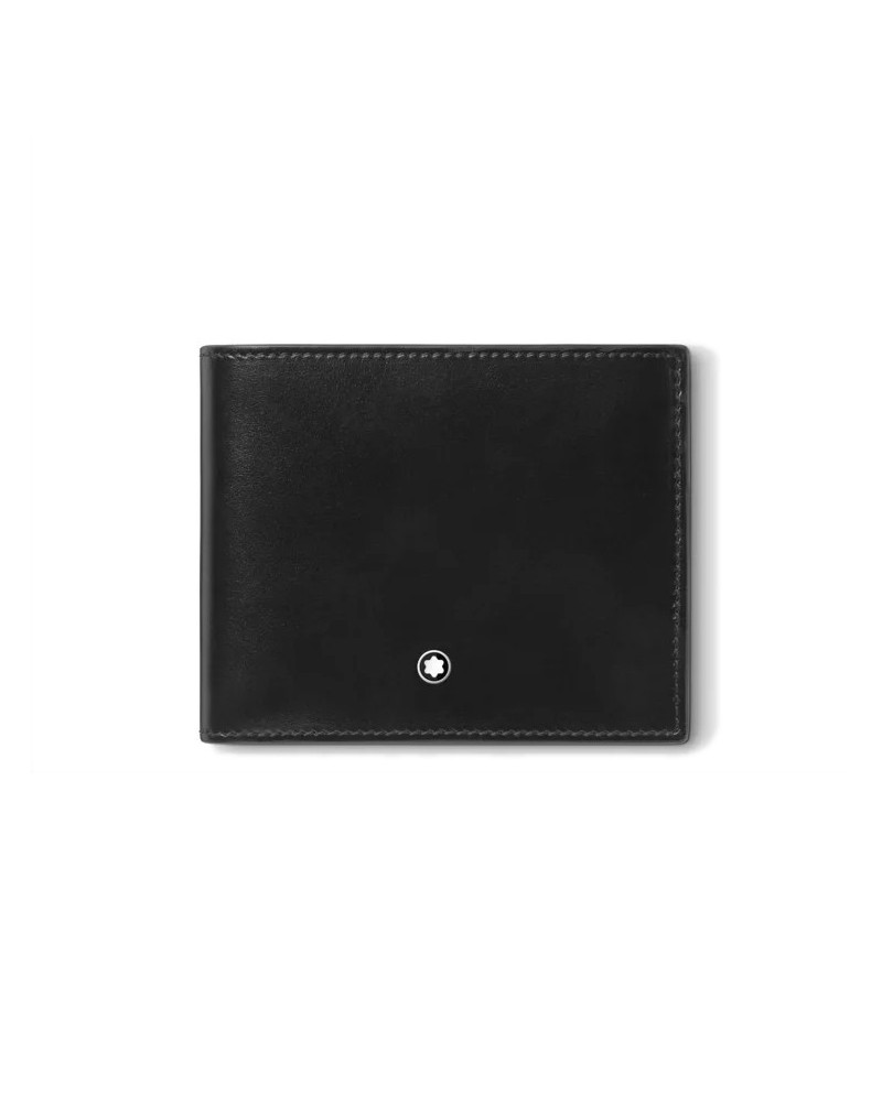 Montblanc Meisterstück 4-Compartment Wallet with Coin Purse in Black Leather