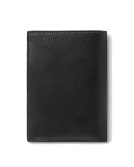 Portefeuille Montblanc Meisterstück à 4 compartiments en cuir noir