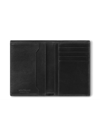 Montblanc Meisterstück Wallet with 4 Compartments in Black Leather
