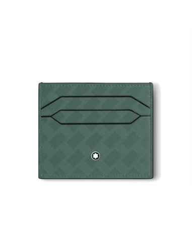 Montblanc Extreme 3.0 Card Holder in Green Leather with 6 Compartments