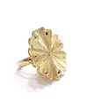 Bague Malafimmina Marea en Or Jaune avec Diamants
