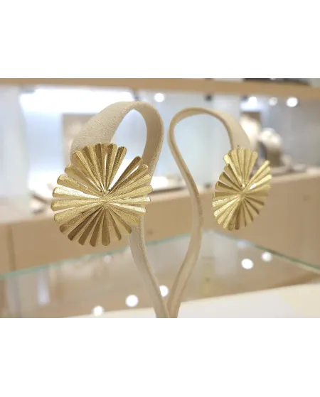 Malafimmina Marea earrings in yellow gold