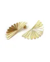 Boucles d'oreilles Malafimmina Marea en or jaune
