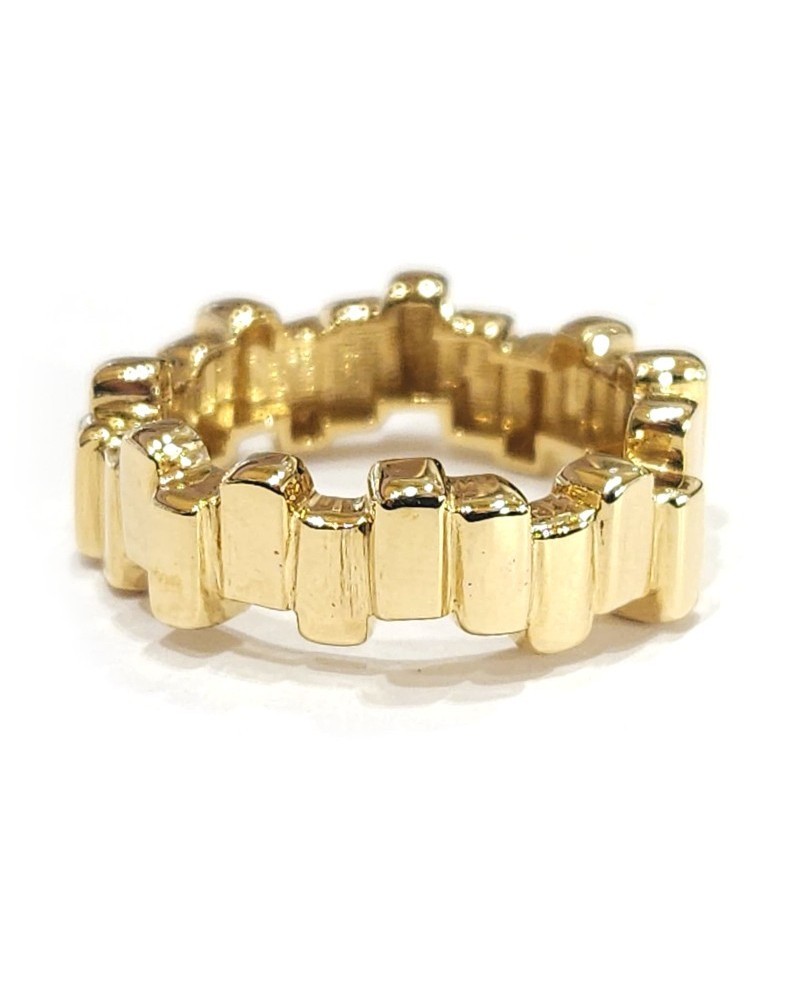 Bague Malafimmina Manhattan en Or Jaune Small