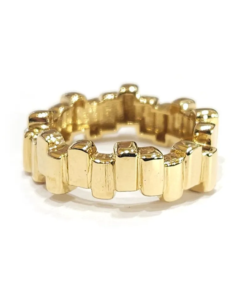 Bague Malafimmina Manhattan en Or Jaune Small
