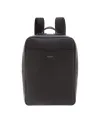 Zaino Slim Pineider Daily in Pelle Nera Bottalata