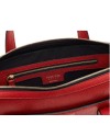 Porte-documents Slim Pineider Daily en Cuir Rouge Cardinal Bottalata