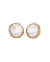 Chantecler Enchantè earrings in Rose Gold with Diamonds, Mother of Pearl and Rock Crystal