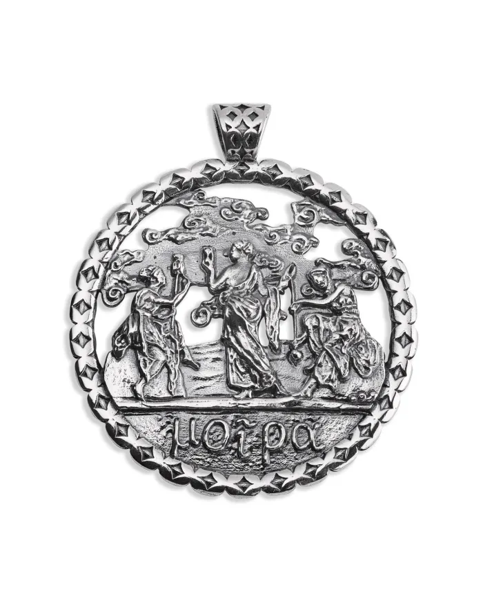 Pendentif Gerardo Sacco Moire en argent