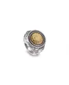 Bague inversée Gerardo Sacco Maggio Primavera en argent avec cristal