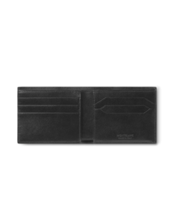 Montblanc Meisterstück Wallet with 6 Compartments in Black Leather