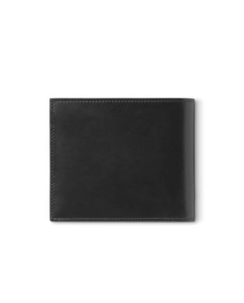 Portafoglio Montblanc Meisterstück a 8 Scomparti in Pelle Nera